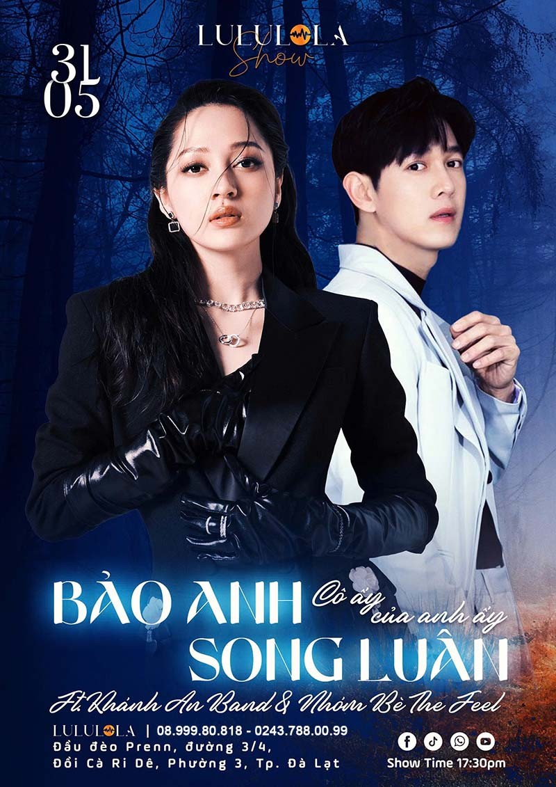 Liveshow BẢO ANH - SONG LUÂN tại Đà Lạt - Ngày 31/05/2025